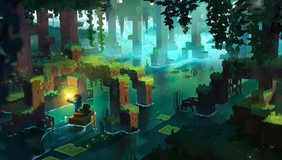 minecraft concept art by Mariana Salimena !